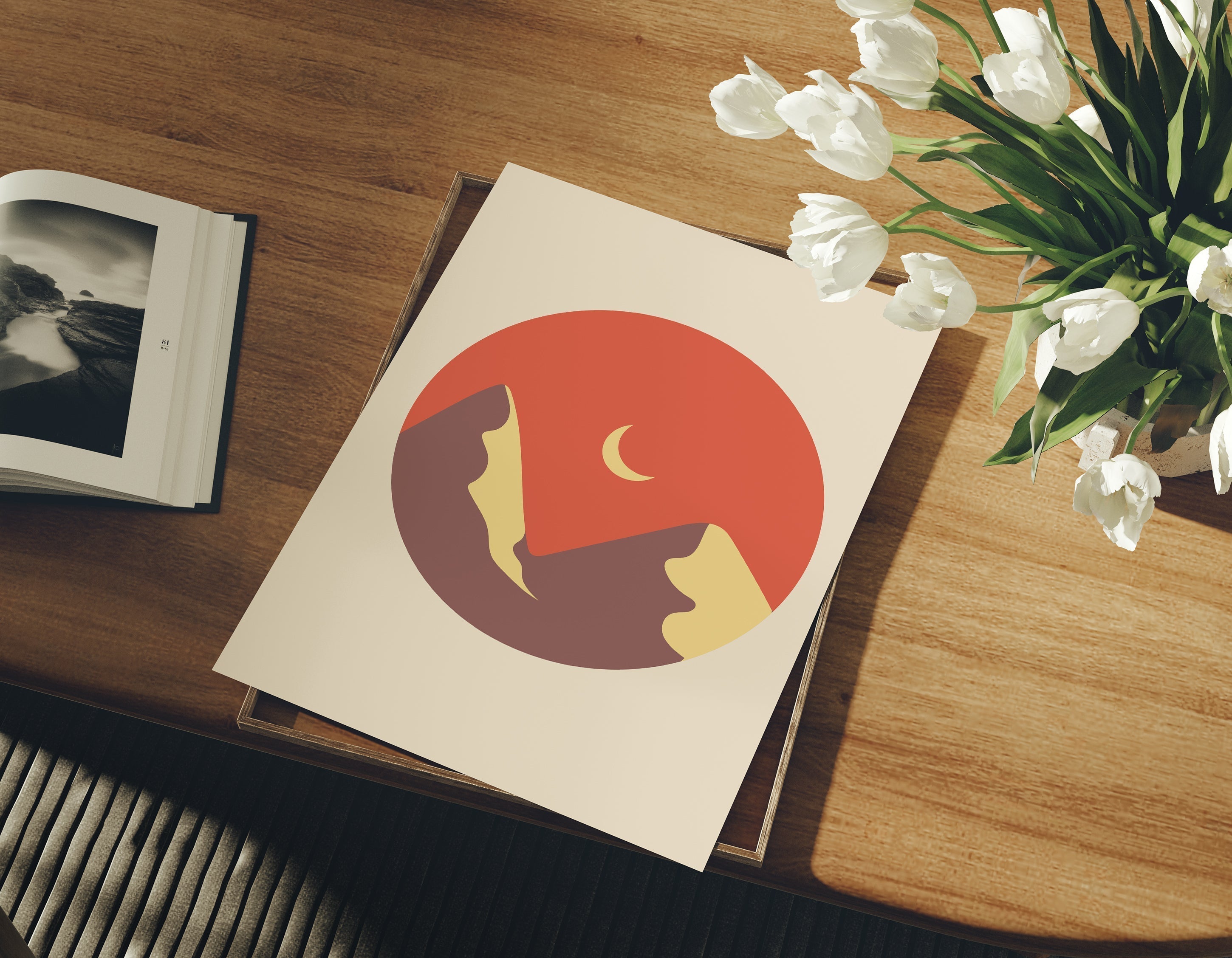 Soyut Manzara N2-poster-Poster Depo