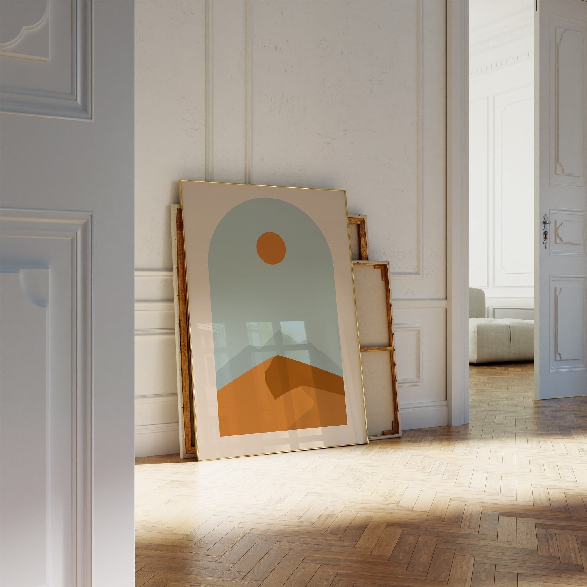 Soyut Manzara N3-poster-Poster Depo