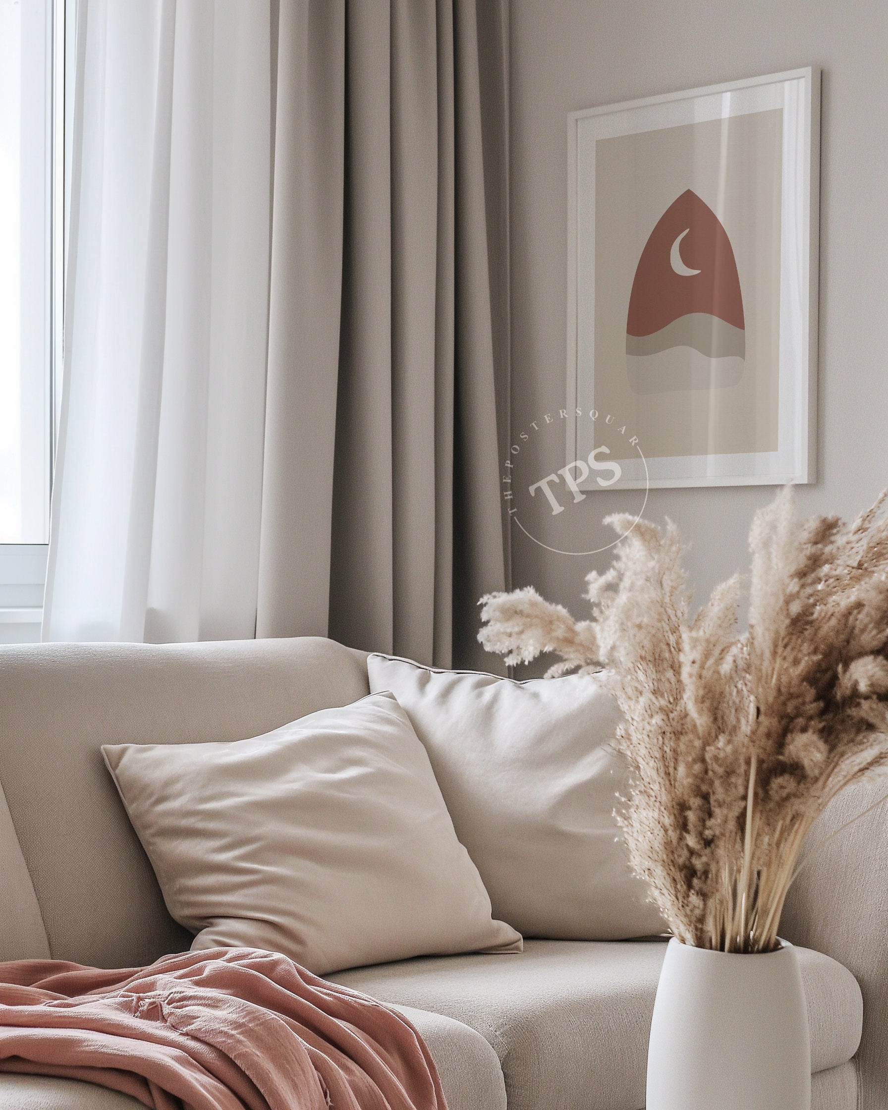 Soyut Manzara N6-poster-Poster Depo