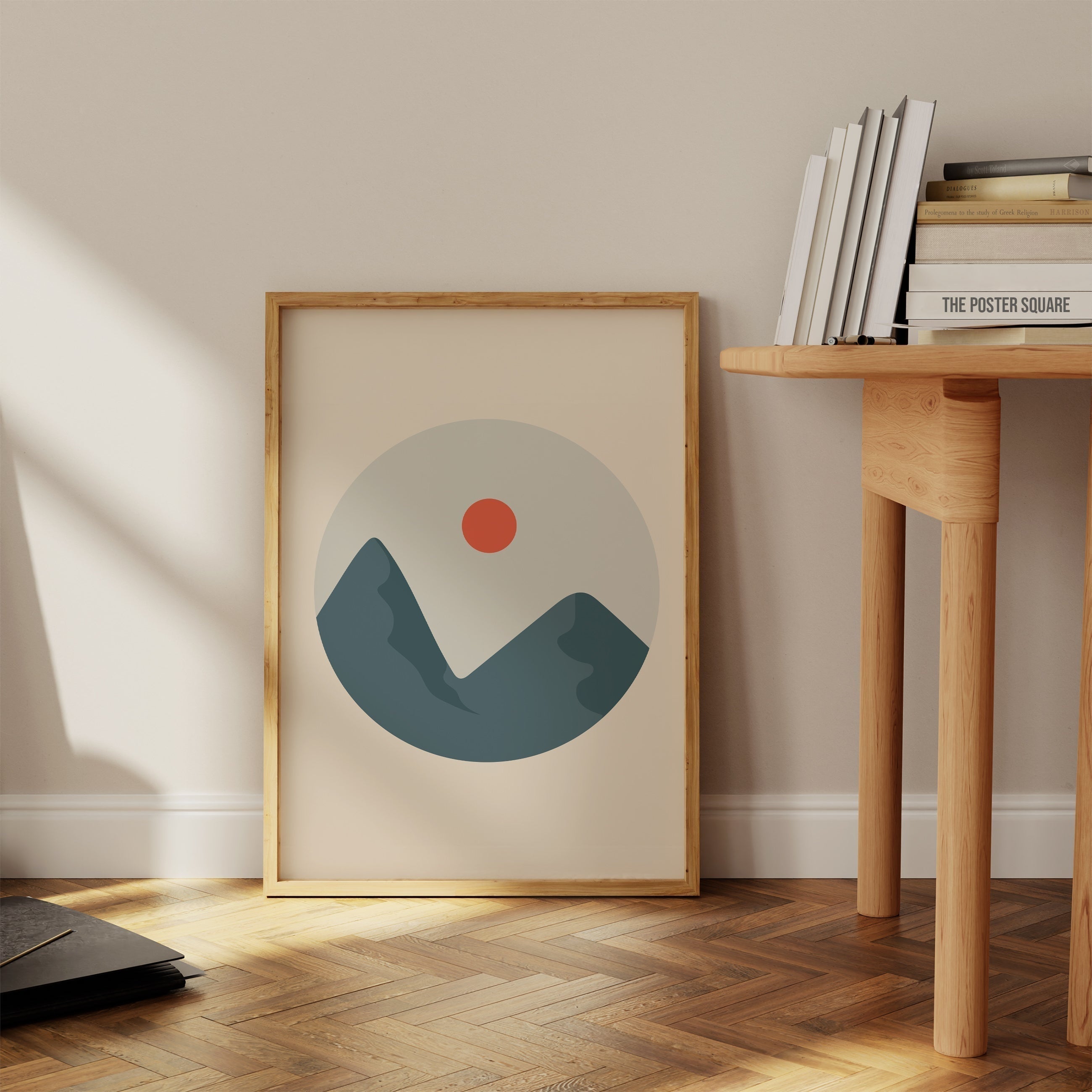 Soyut Manzara-poster-Poster Depo