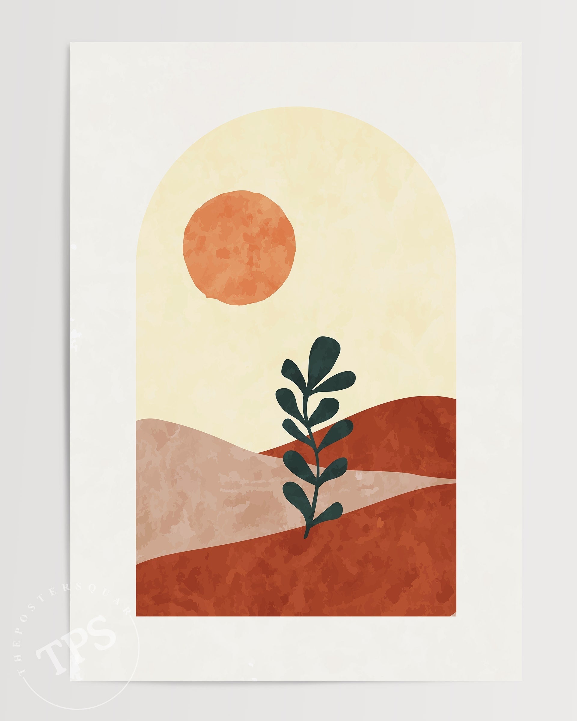 Soyut Duvar Sanatı - Boho-poster-Poster Depo