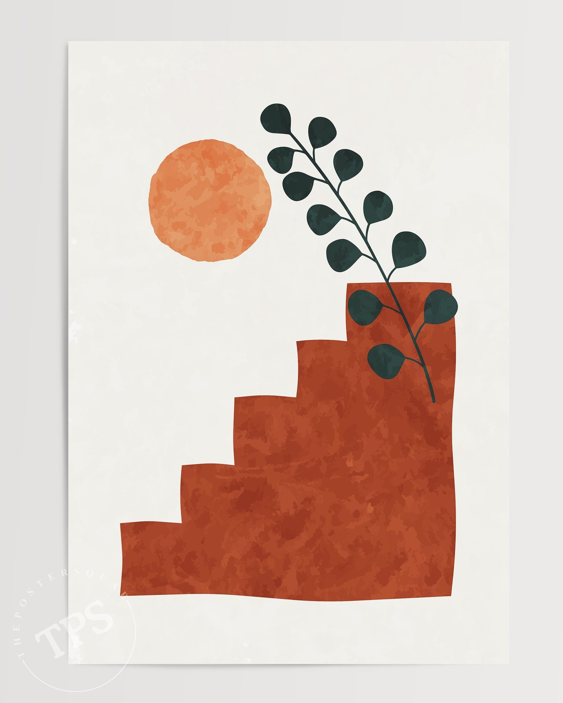 Soyut Duvar Sanatı - Boho-poster-Poster Depo