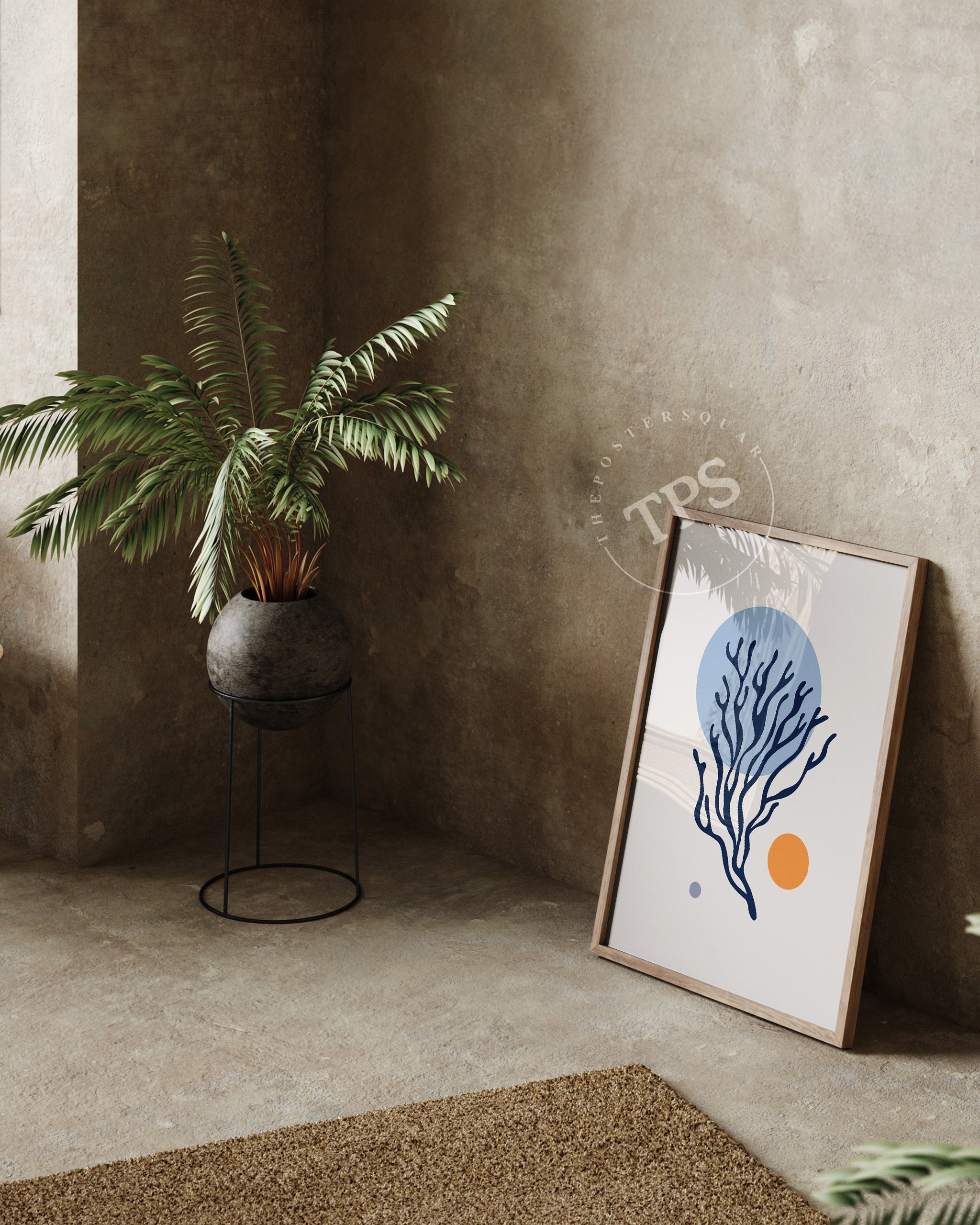 Soyut Duvar Sanatı - Boho-poster-Poster Depo