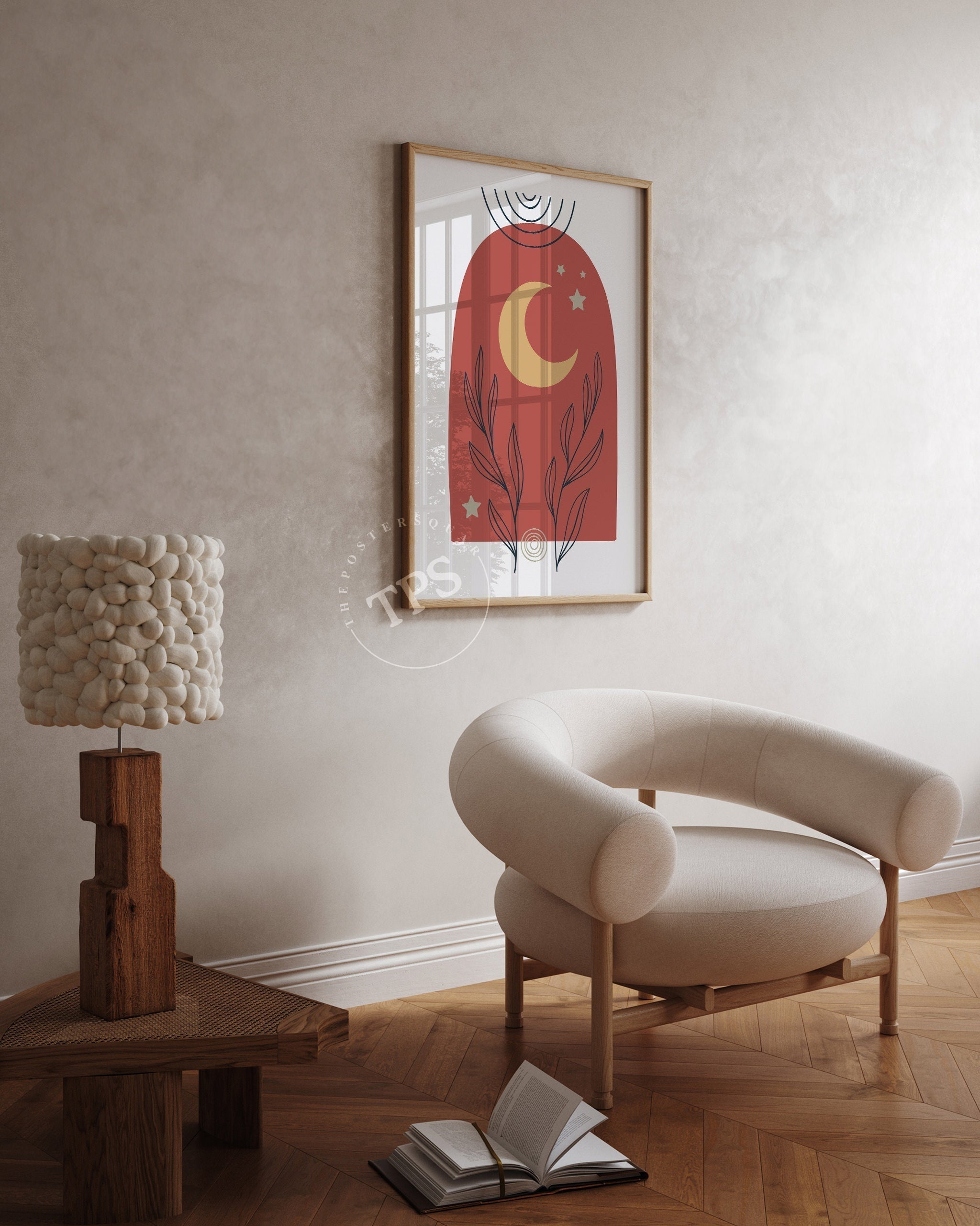 Soyut Duvar Sanatı - Boho-poster-Poster Depo