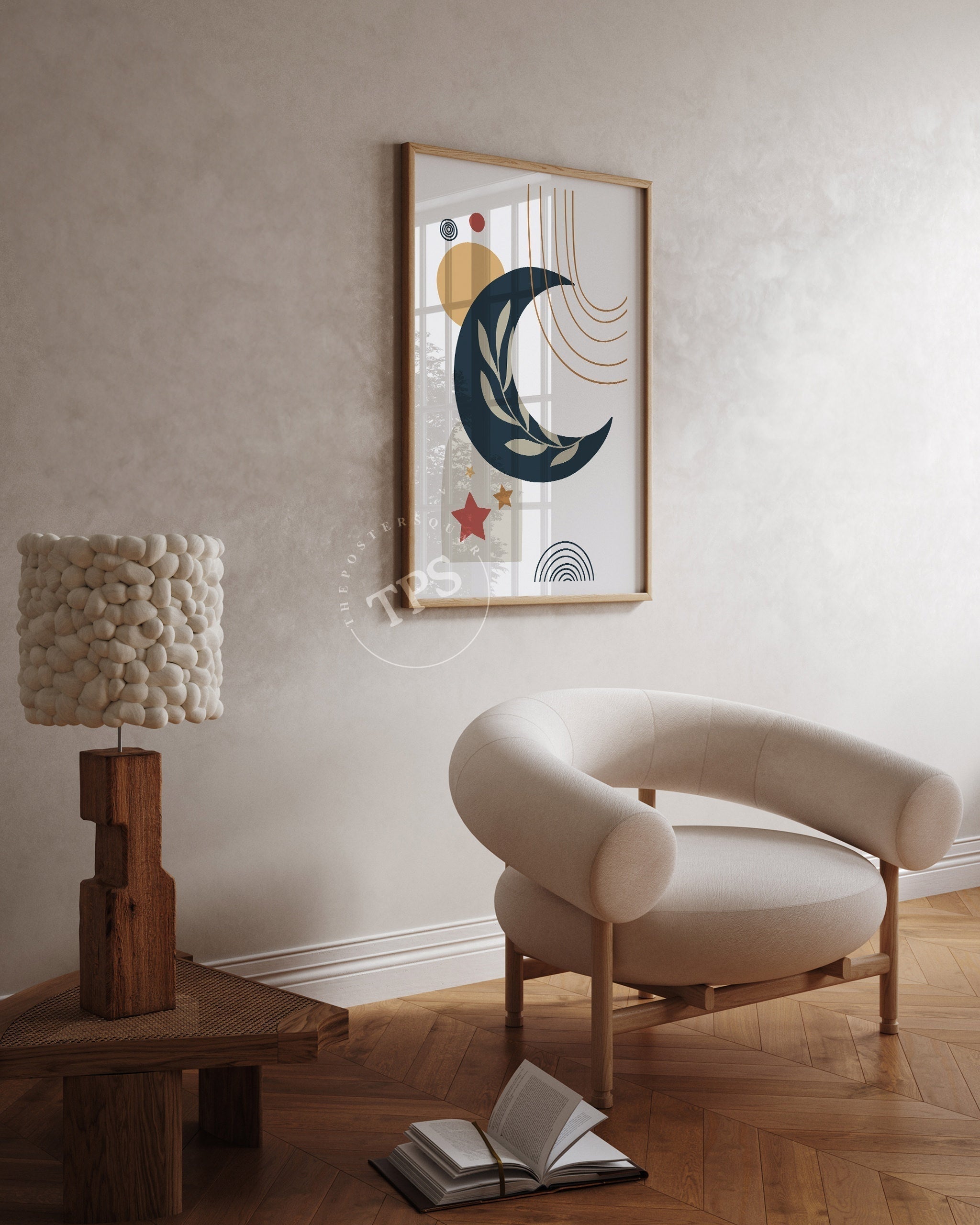 Soyut Duvar Sanatı - Boho-poster-Poster Depo