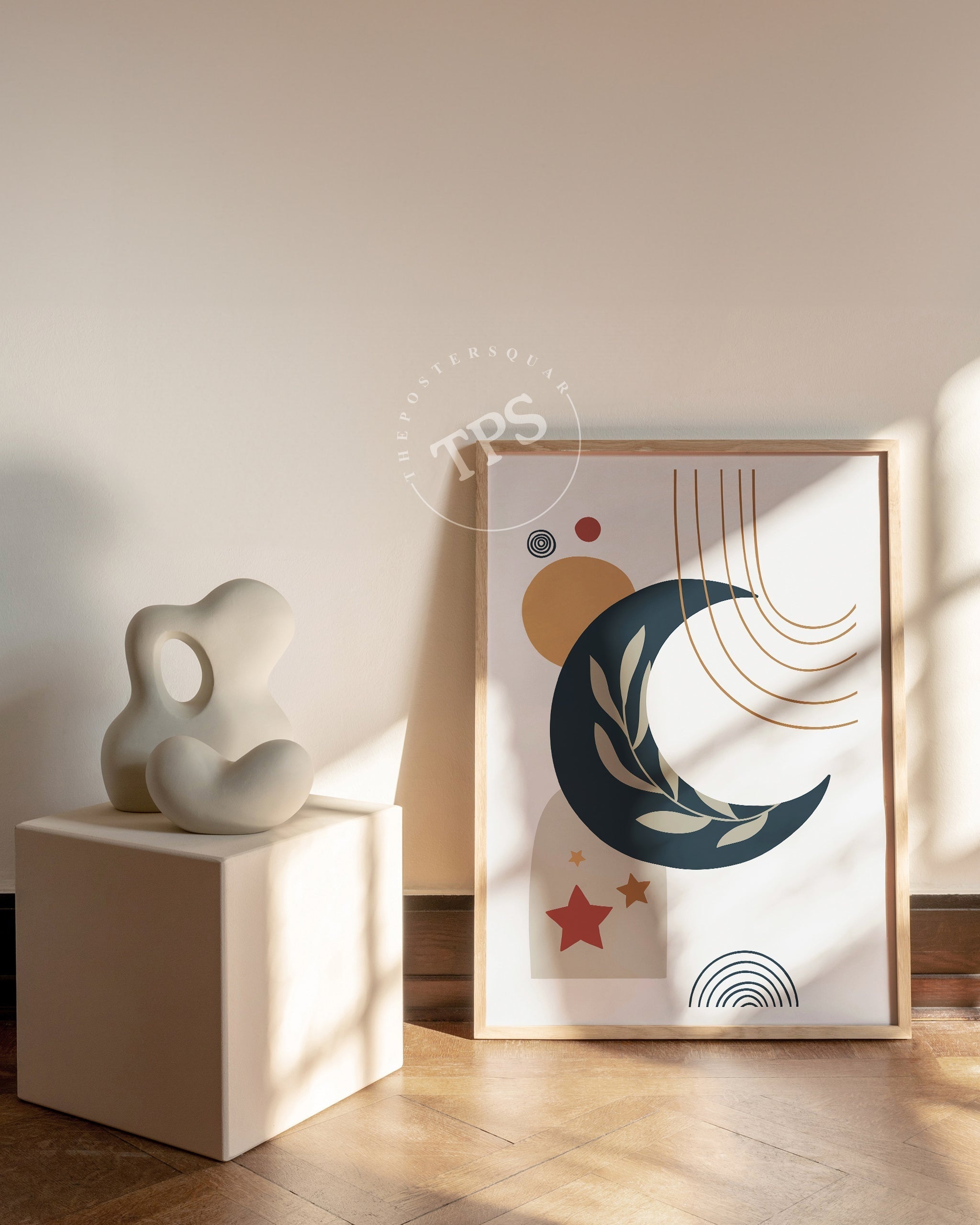 Soyut Duvar Sanatı - Boho-poster-Poster Depo