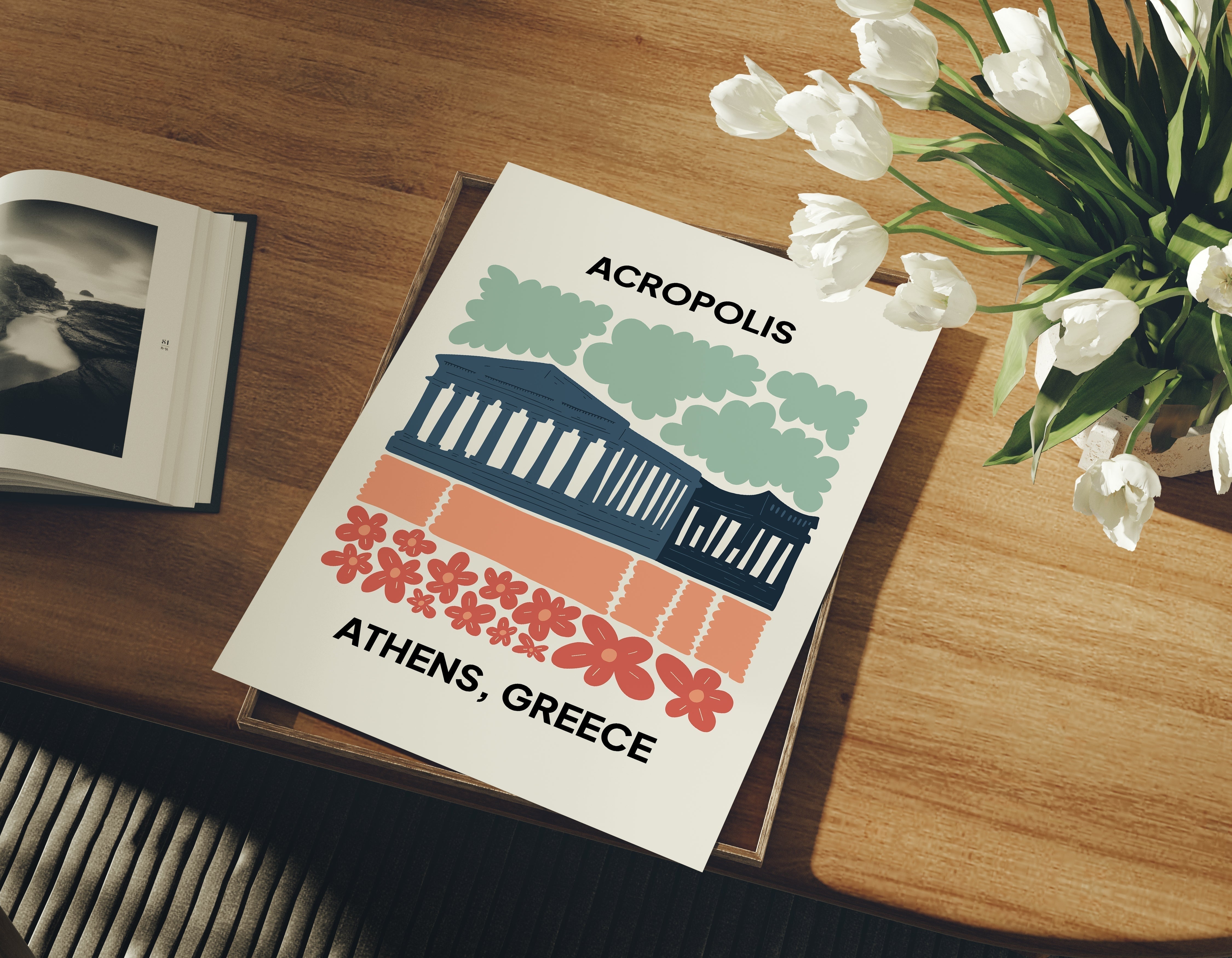 Akropolis - Atina-poster-Poster Depo