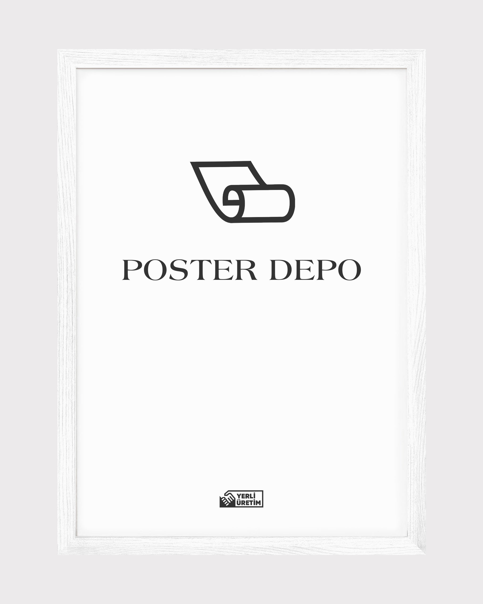 Poster Çerçevesi - Beyaz