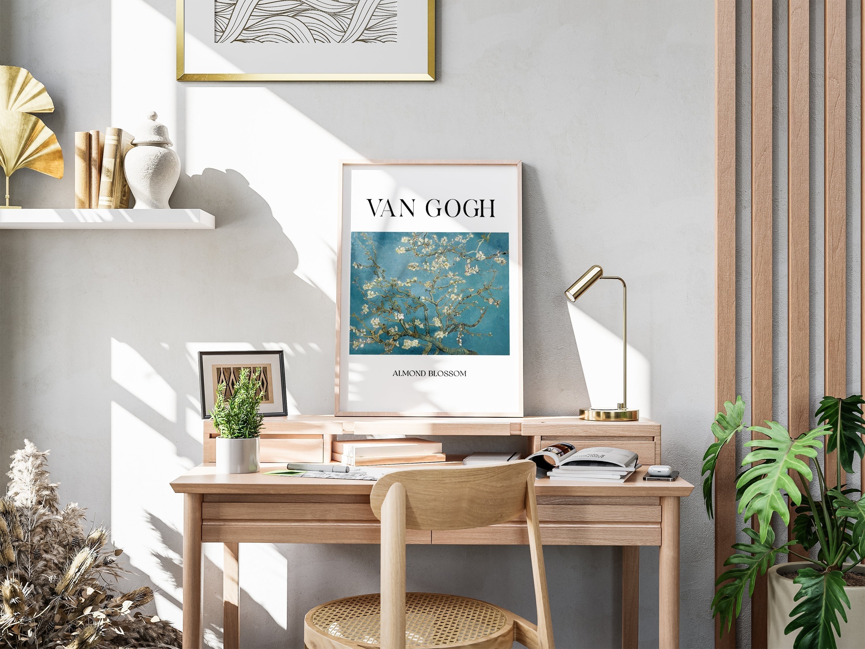 Badem çiçeği (1890)-poster-Poster Depo