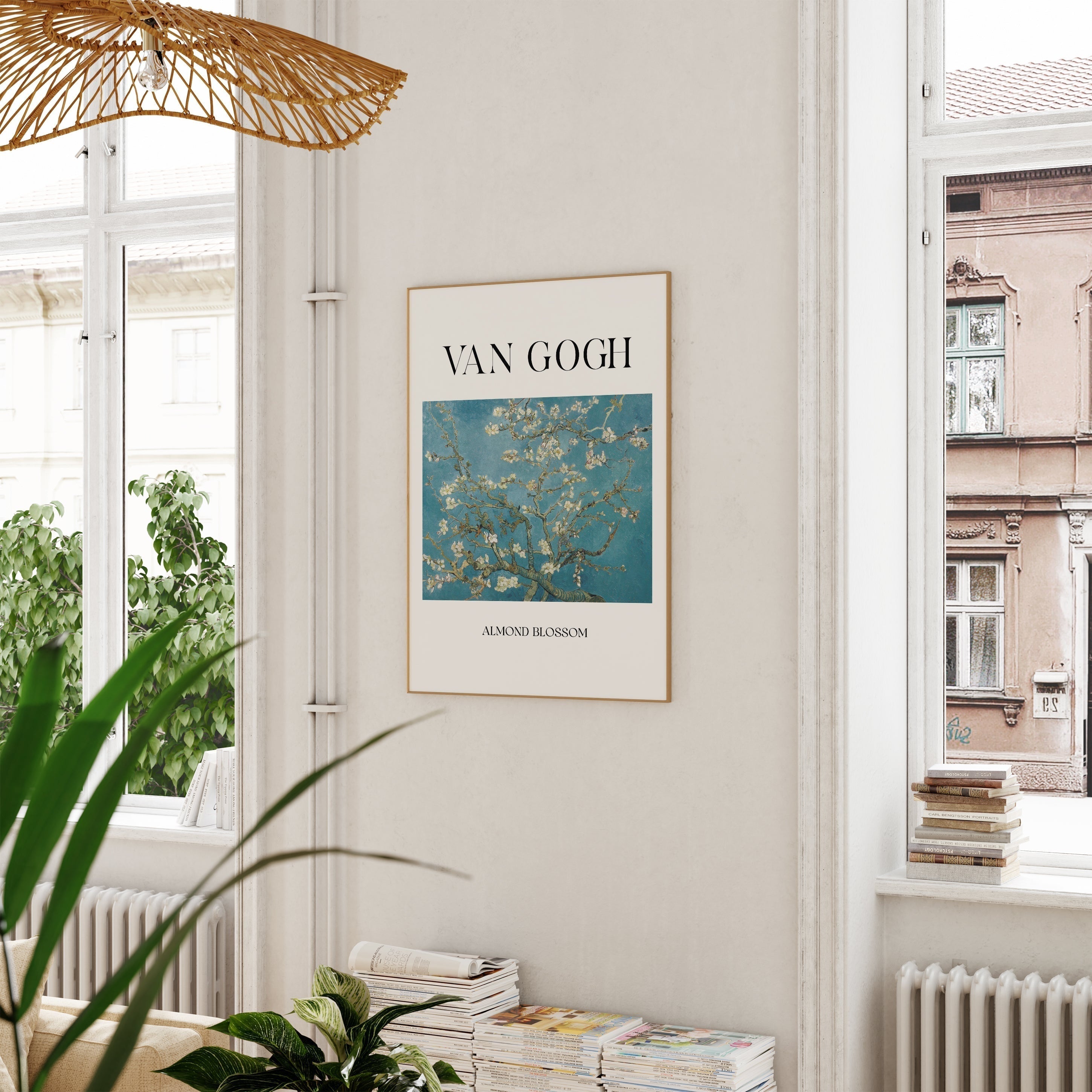 Badem çiçeği (1890)-poster-Poster Depo