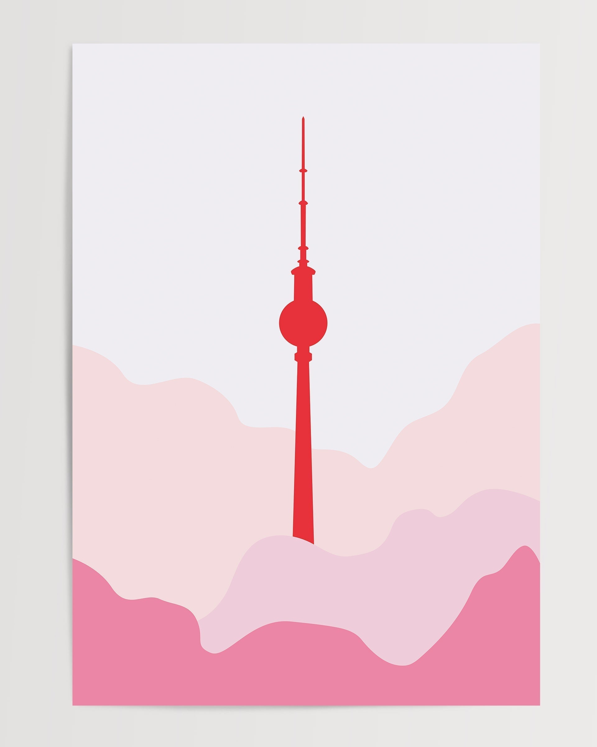 Berliner Fernsehturm - Berlin-poster-Poster Depo