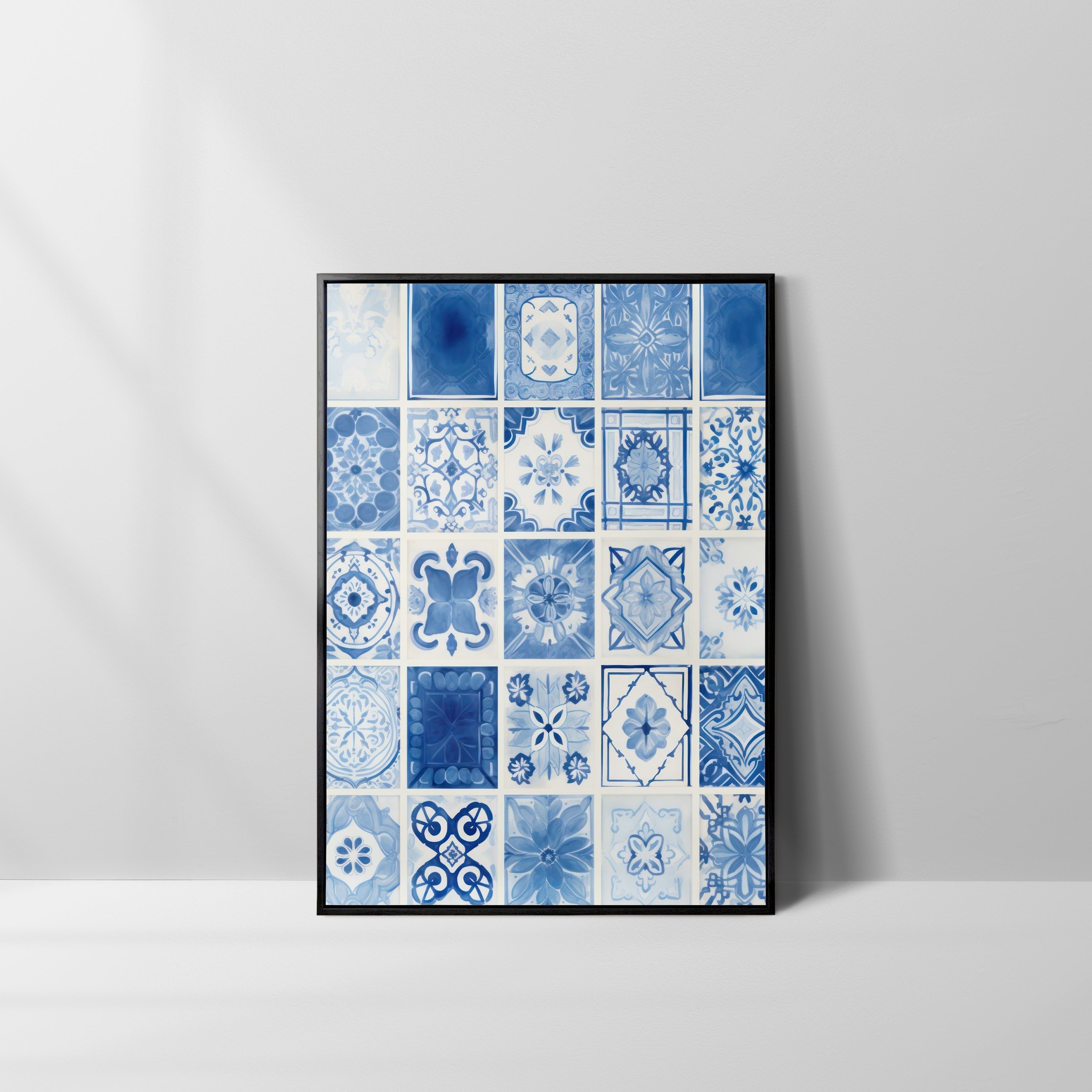 Mavi Fayanslar-poster-Poster Depo