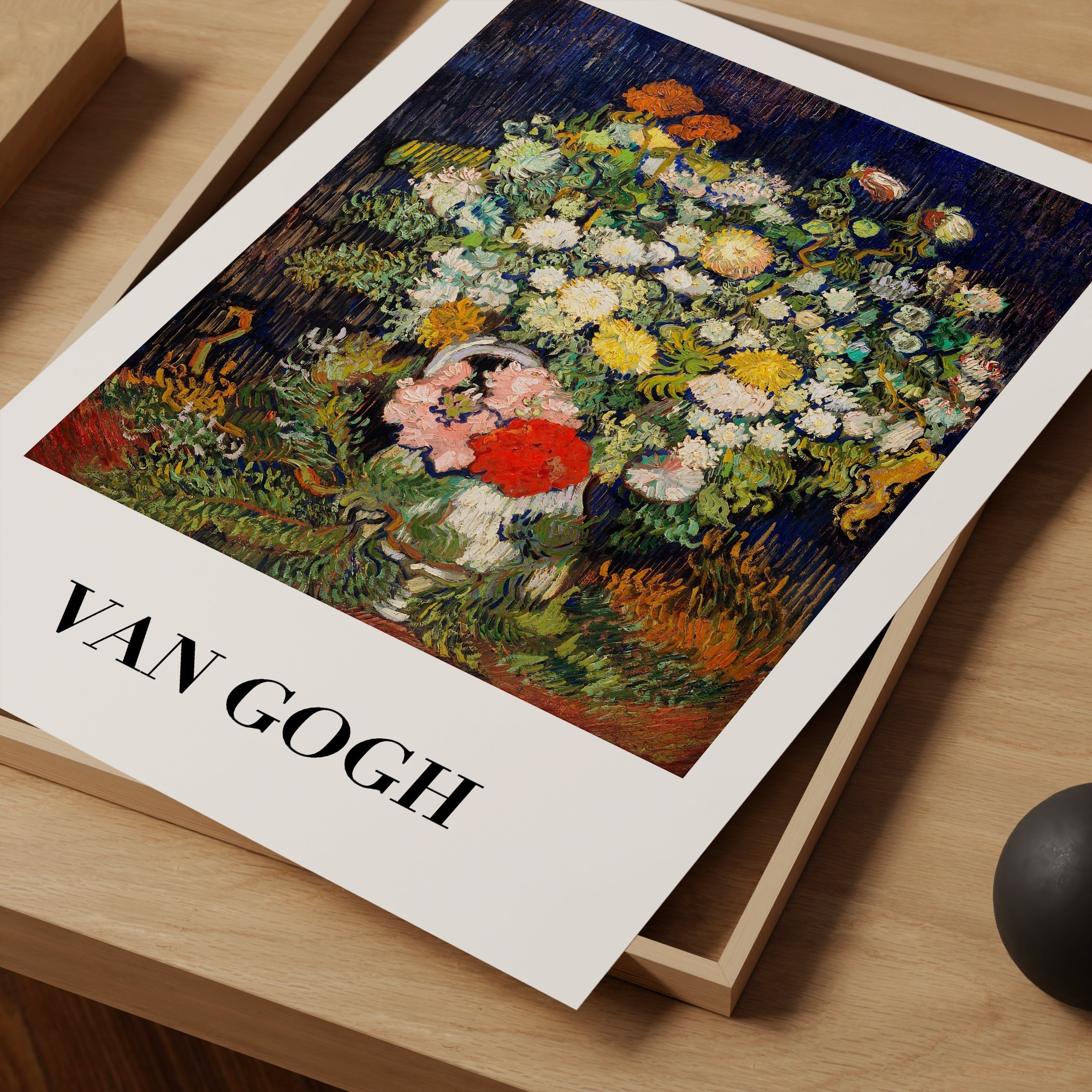 Vazoda Çiçek Buketi (1890)-poster-Poster Depo