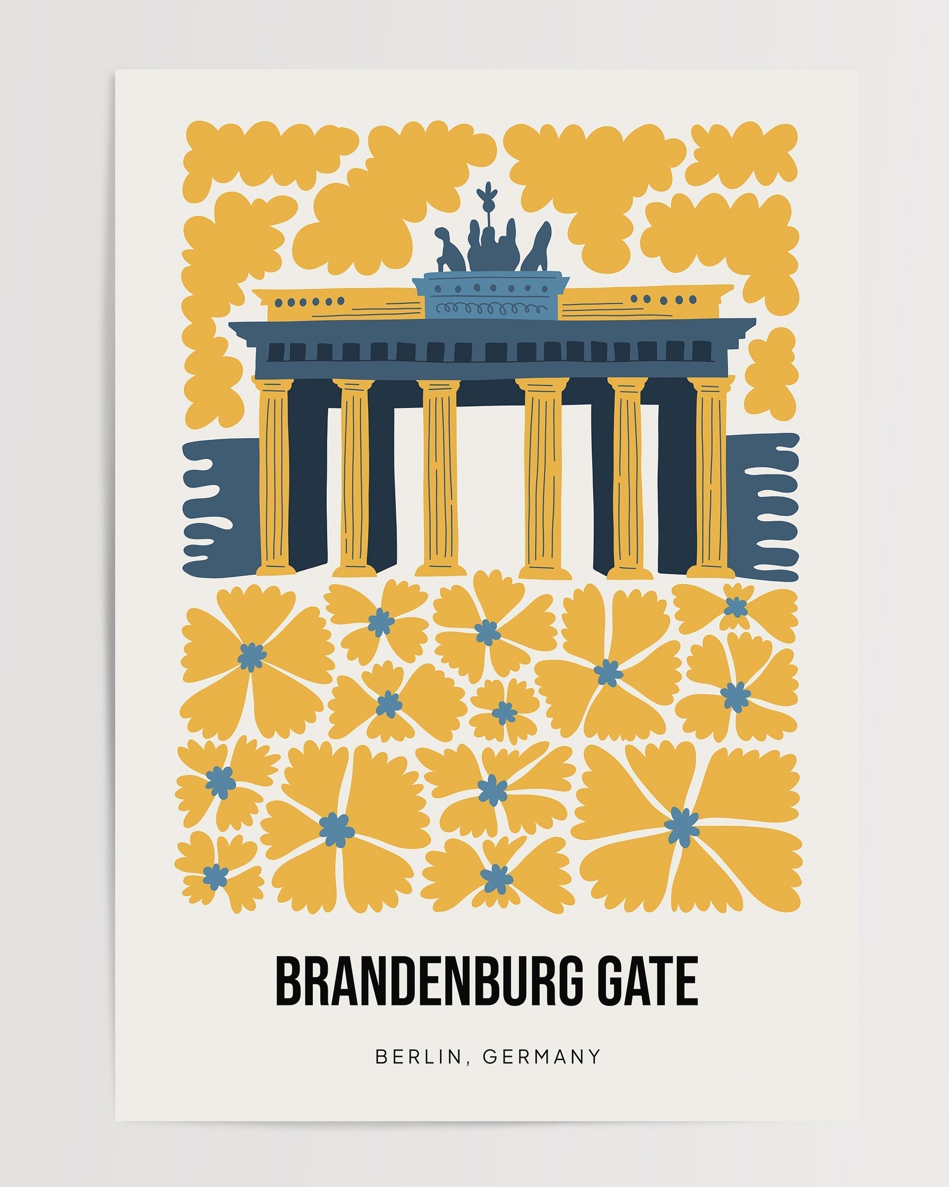 Brandenburg Kapısı - Berlin-poster-Poster Depo
