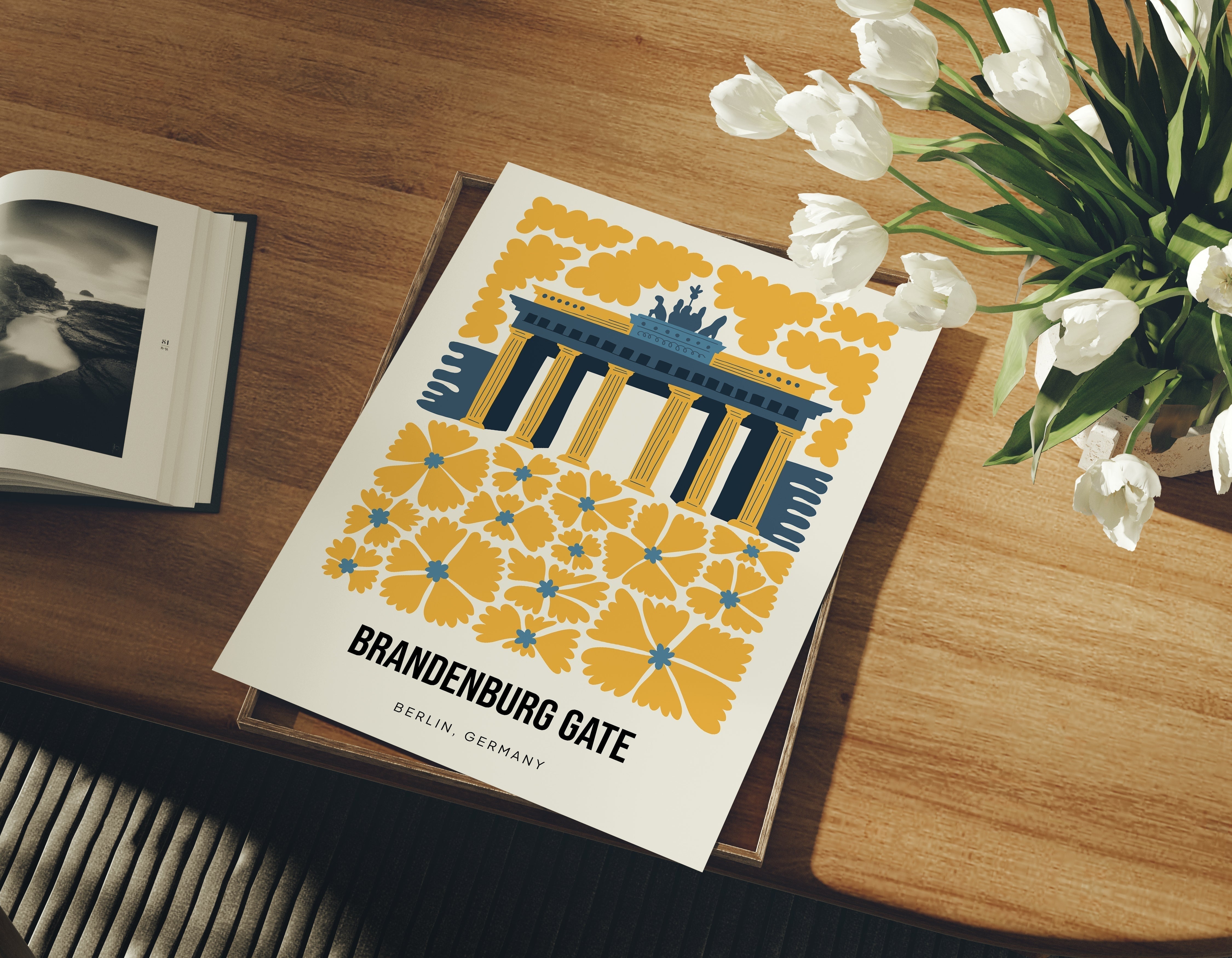 Brandenburg Kapısı - Berlin-poster-Poster Depo