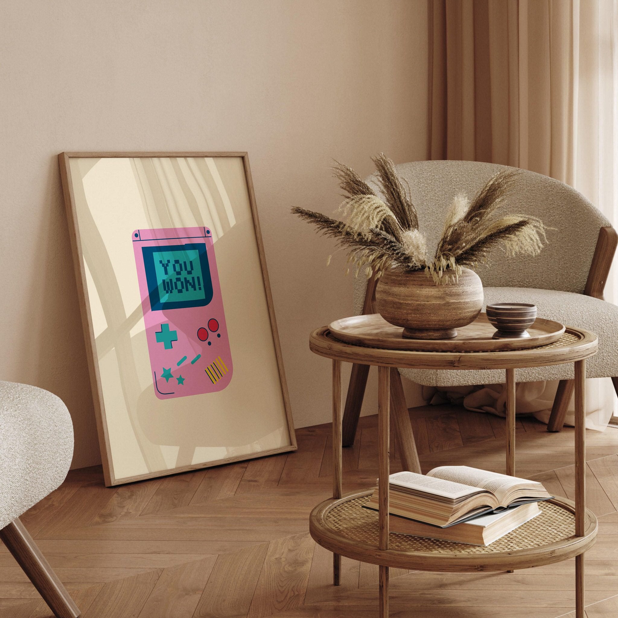 Retro Oyun Çocuğu-poster-Poster Depo